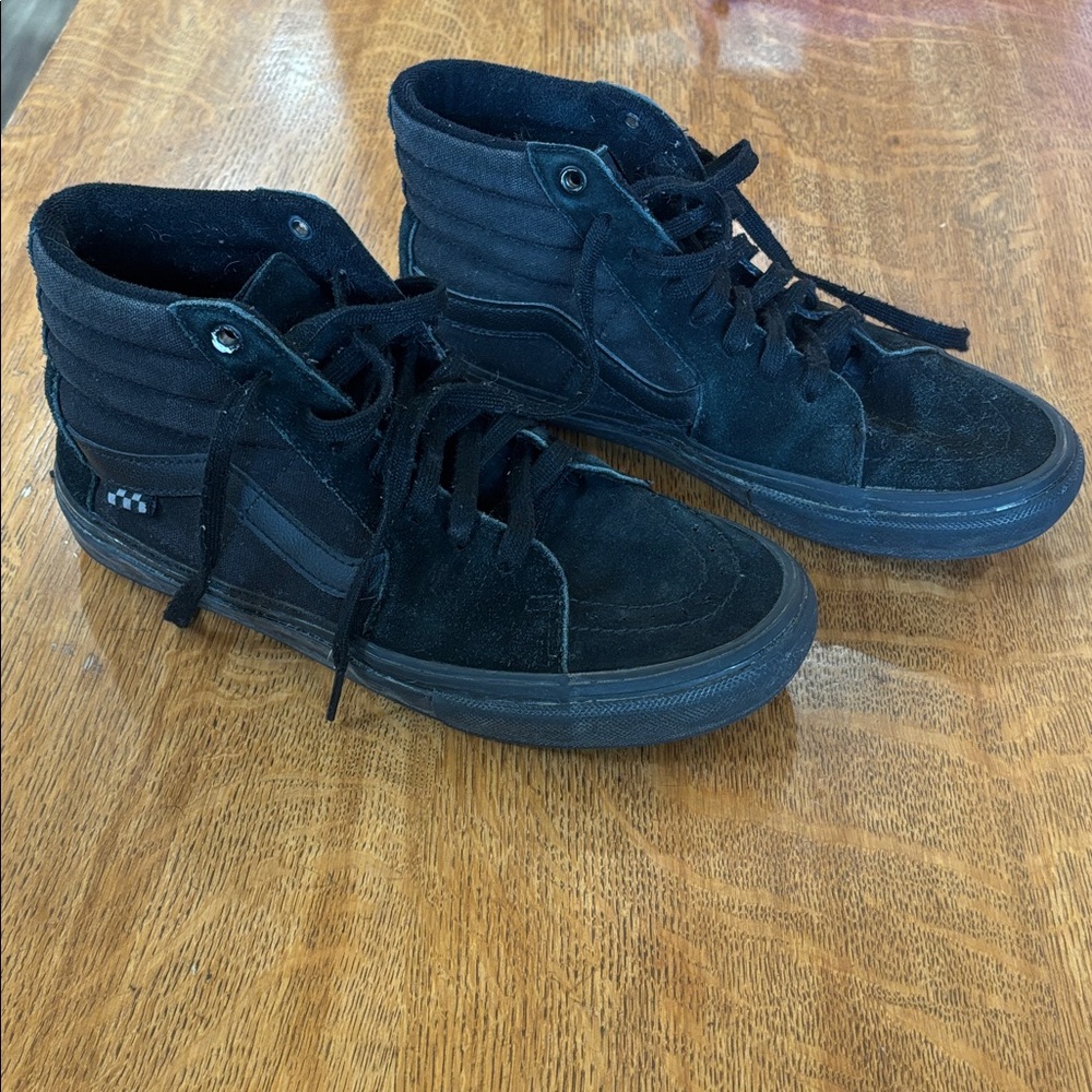 Vans Black High-Top Sneakers